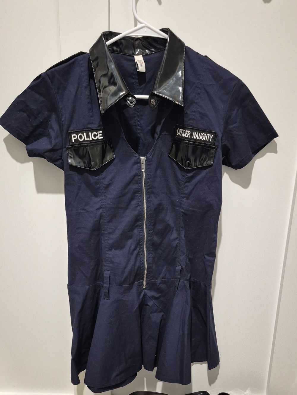 'Police Officer' Costume Dress - Officer Naughty Includes Accessories Adult M